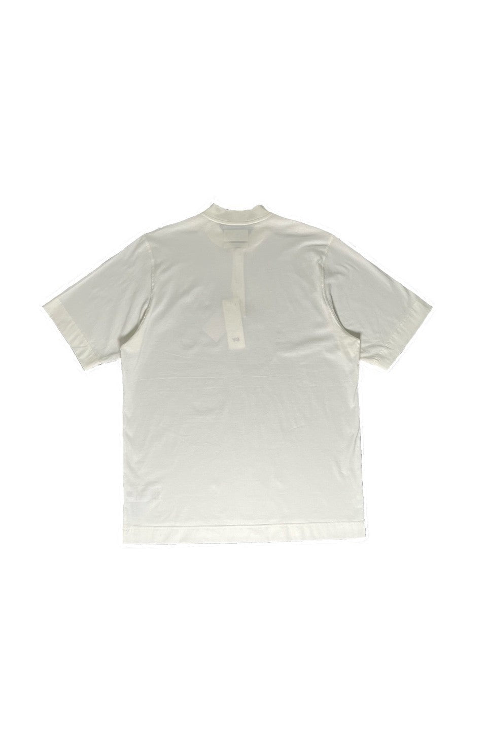 Y-3-HARF ZIP SHORT SLEEVE TEE-NOWALL