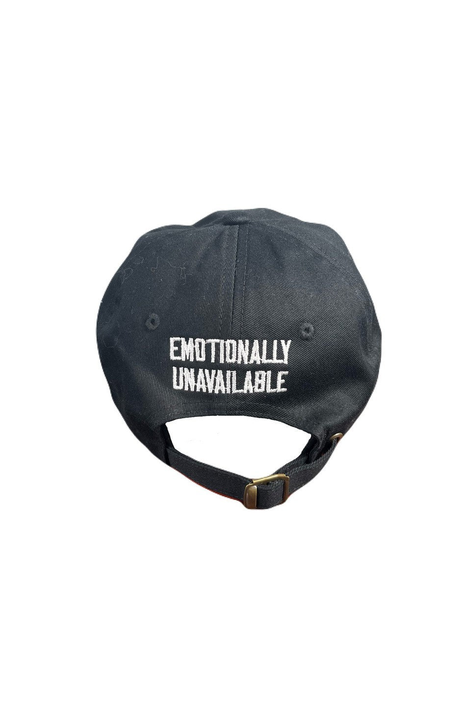 EMOTIONALLY UNAVAILABLE-HEART CARTOON HAT/CAP-NOWALL