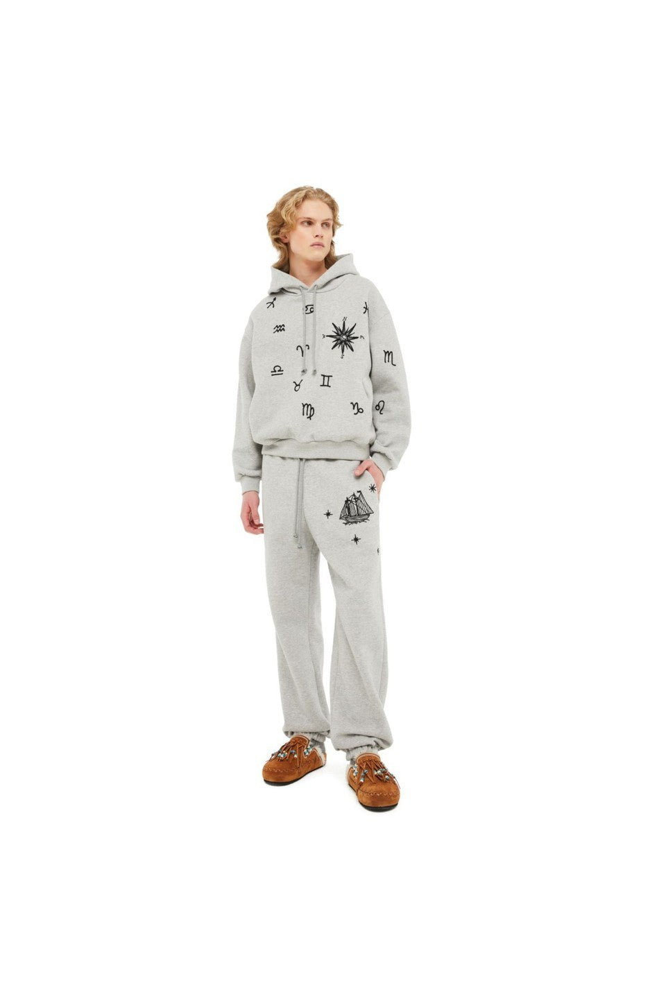 ALANUI-HOROSCOPE FLEECE HOODIE-NOWALL