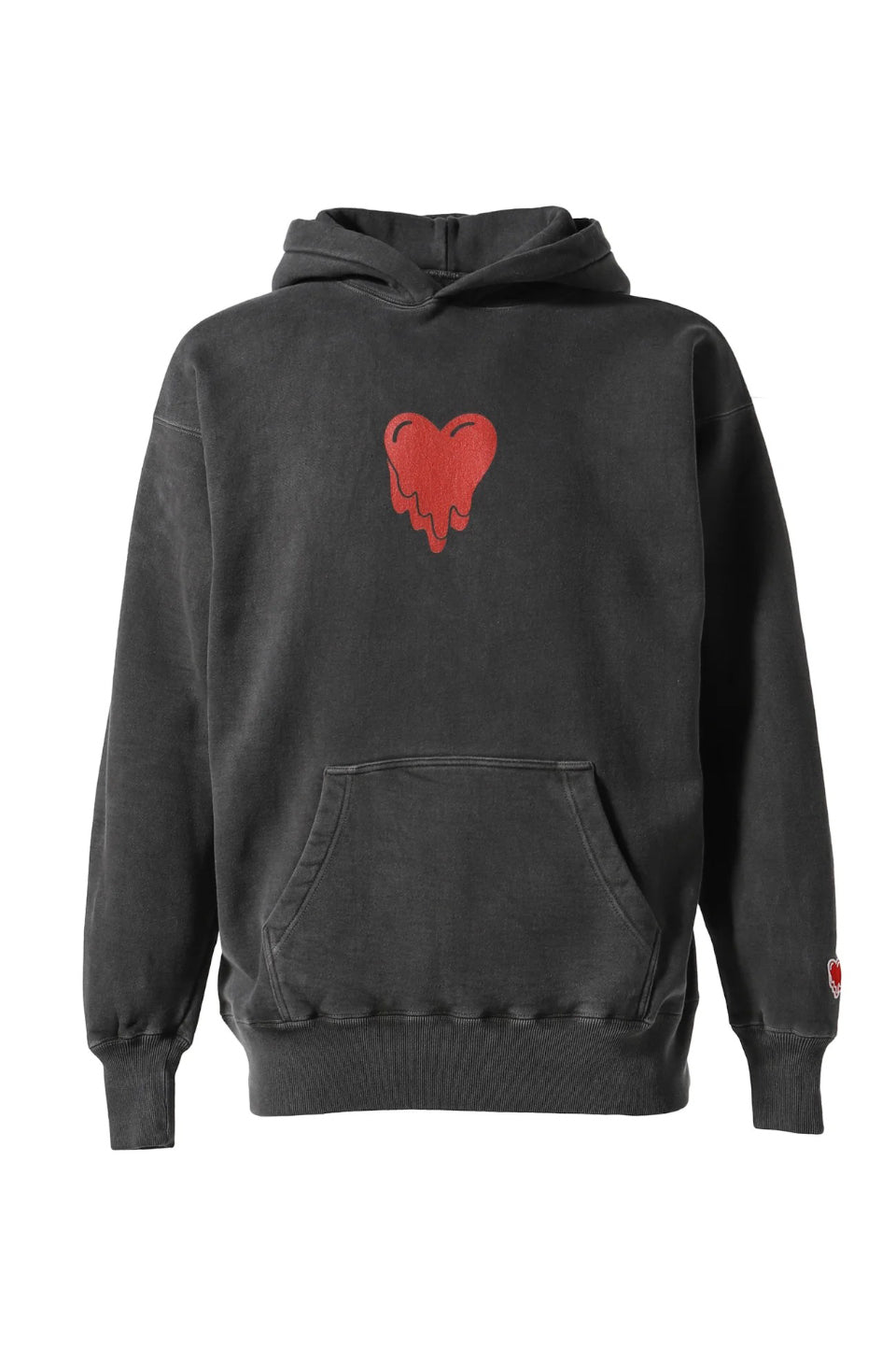 EMOTIONALLY UNAVAILABLE-Heart Cartoon Hoodie-NOWALL