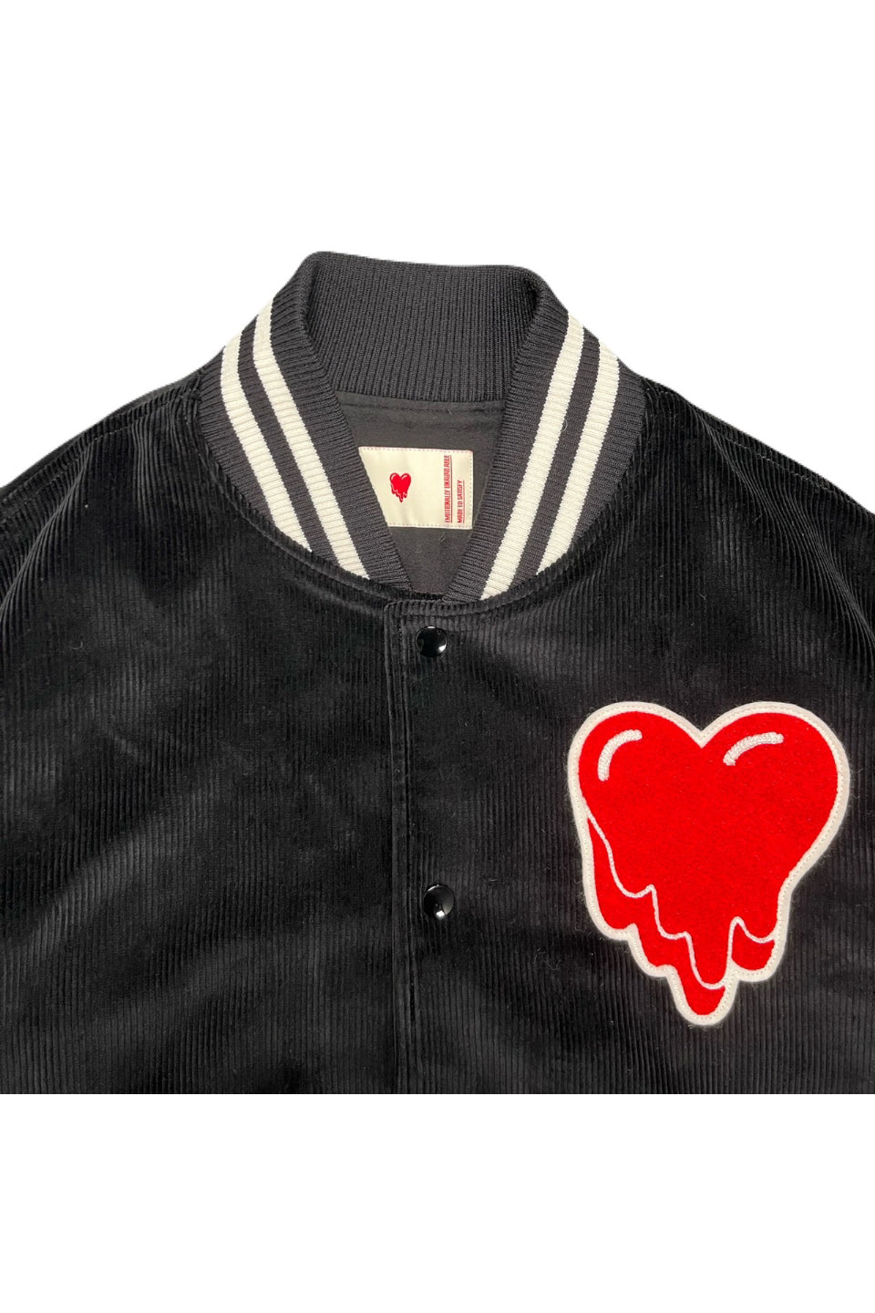 EMOTIONALLY UNAVAILABLE-Heart LG Corduroy Jacket-NOWALL