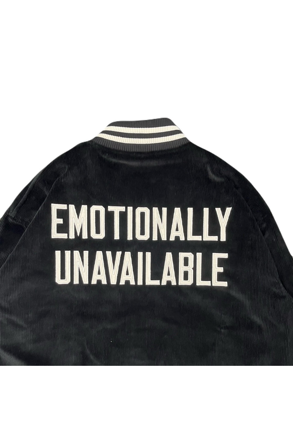 EMOTIONALLY UNAVAILABLE-Heart LG Corduroy Jacket-NOWALL