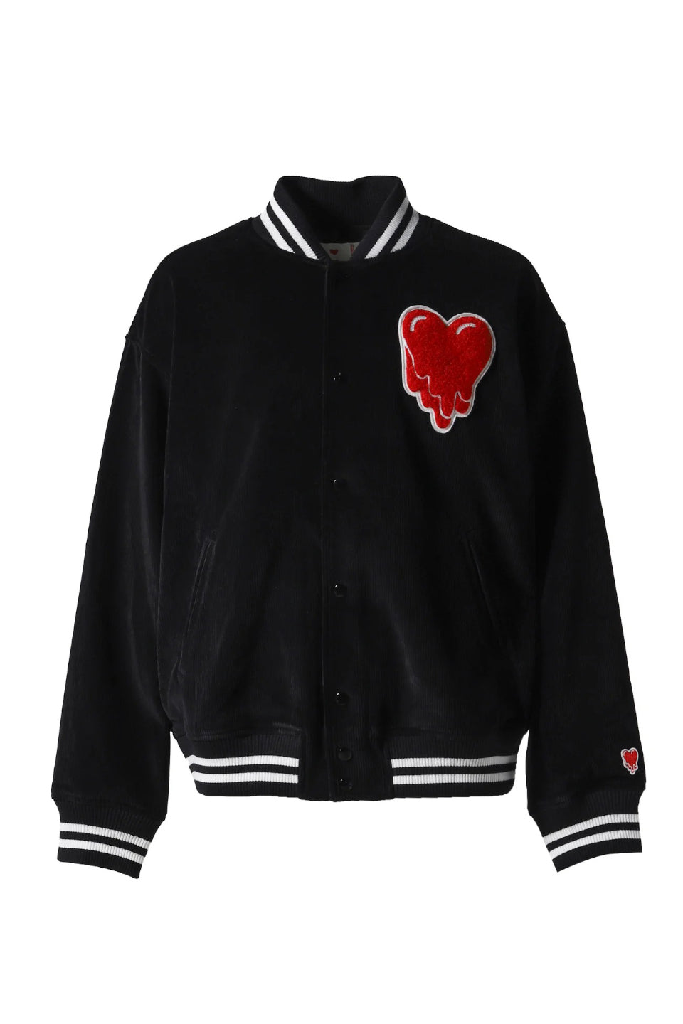 EMOTIONALLY UNAVAILABLE-Heart LG Corduroy Jacket-NOWALL