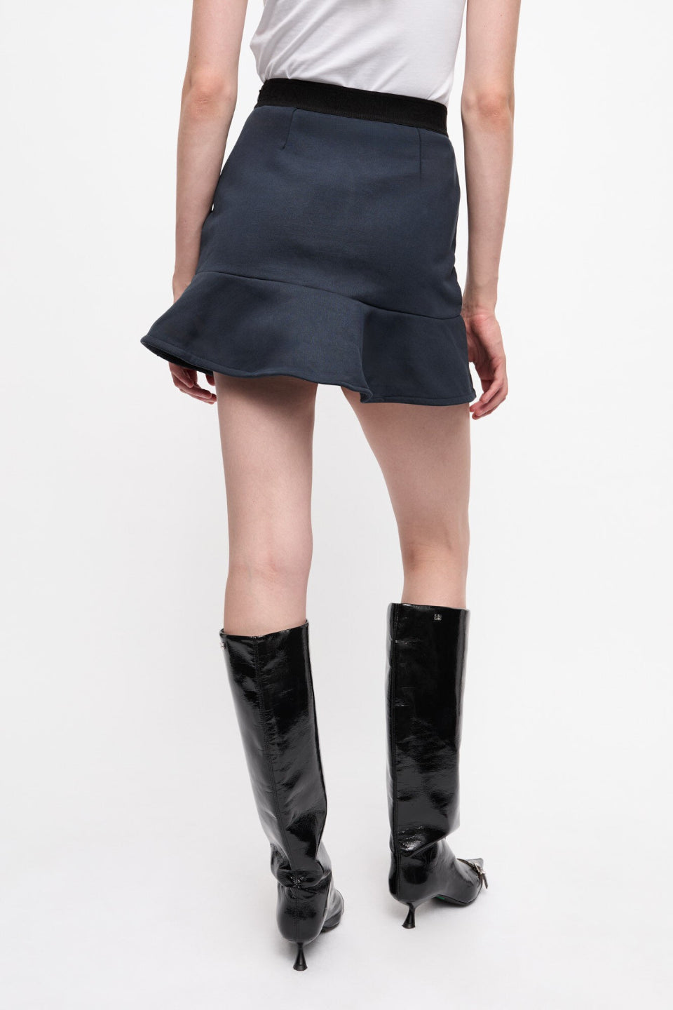 GANNI-Heavy Fleece Mini Skirt-NOWALL