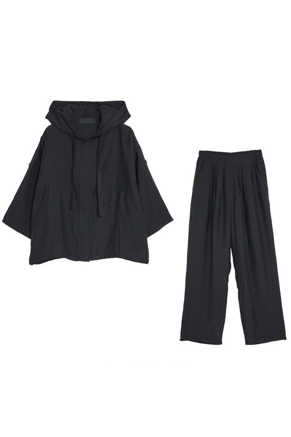 MICALLE MICALLE-Hoodie Set Up-NOWALL