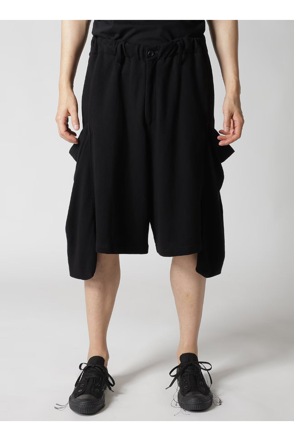 Yohji Yamamoto POUR HOMME-Horizontal Decay Big Pocket Pants-NOWALL