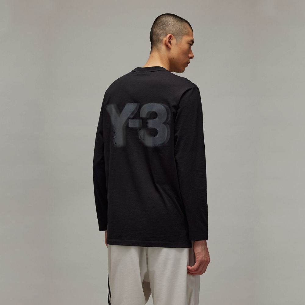 Y-3-LOGO LS TEE-NOWALL