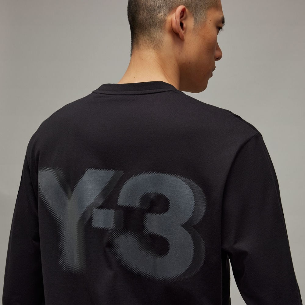 Y-3-LOGO LS TEE-NOWALL