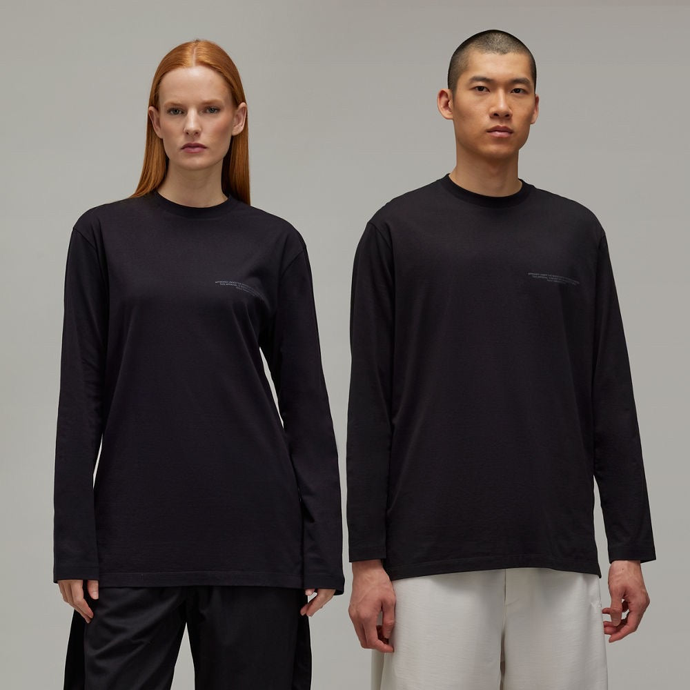 Y-3-LOGO LS TEE-NOWALL