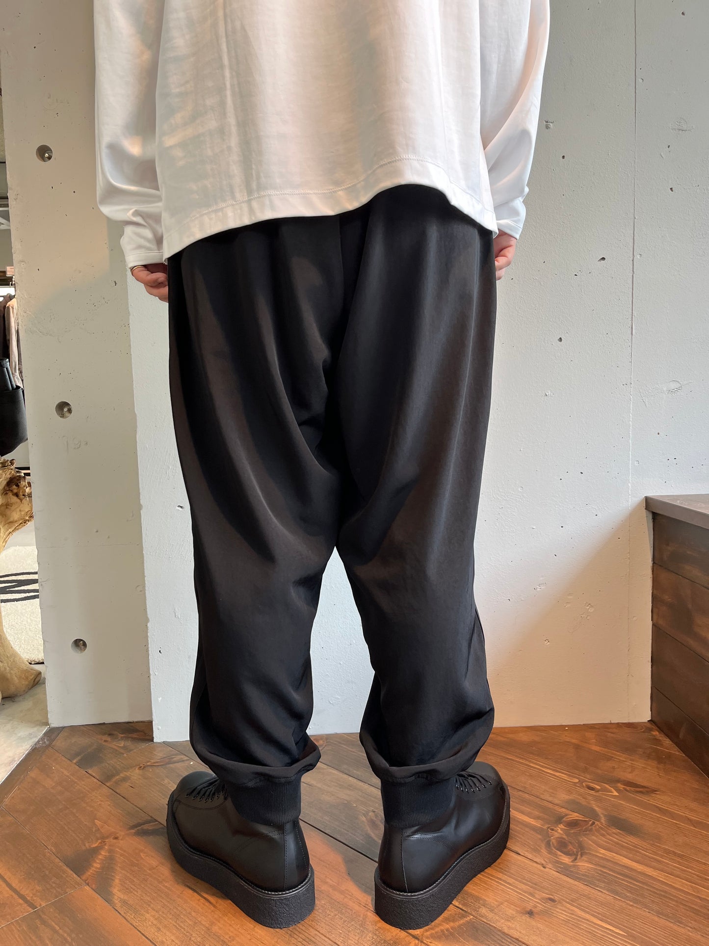 TA TUXEDO SWEAT PANTS WITH SIDE TAPES