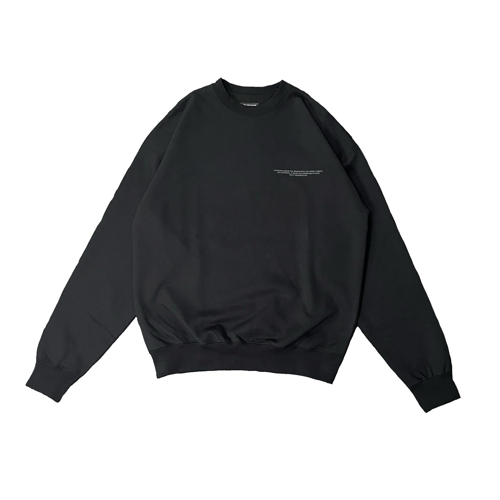 Y-3-LOGO CREW SWEAT-NOWALL