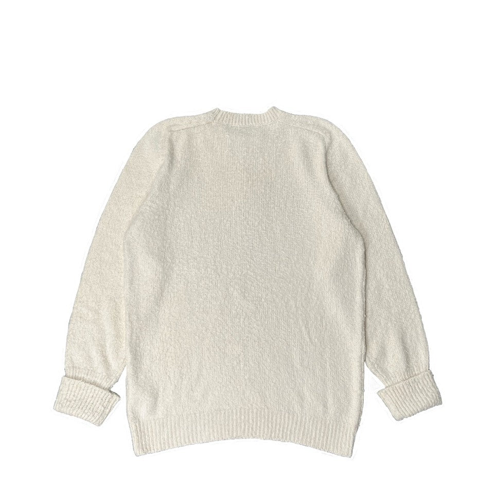 Maison Margiela-＜GENDERLESS＞COTTON NYLON PILE CREW NECK KNIT-NOWALL