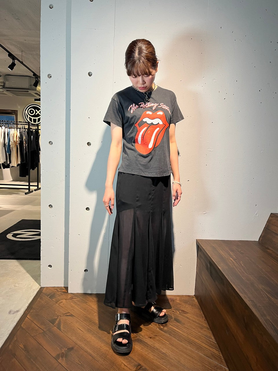 VINTAGE ITEM-【WOMEN'S】vintage print T-shirts-NOWALL