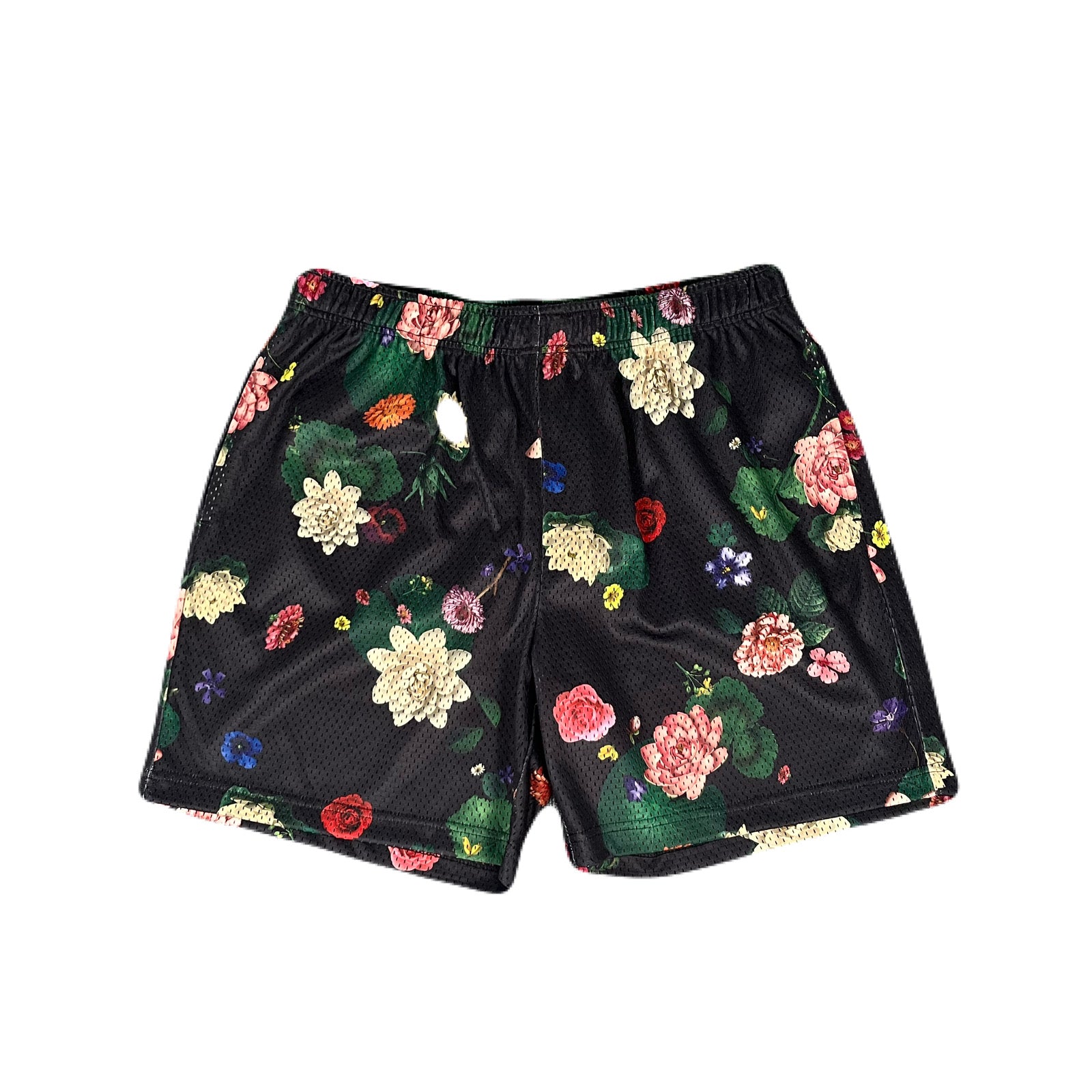 JOHN ELLIOTT-FLORAL PRINT PRACTICE SHORTS-NOWALL