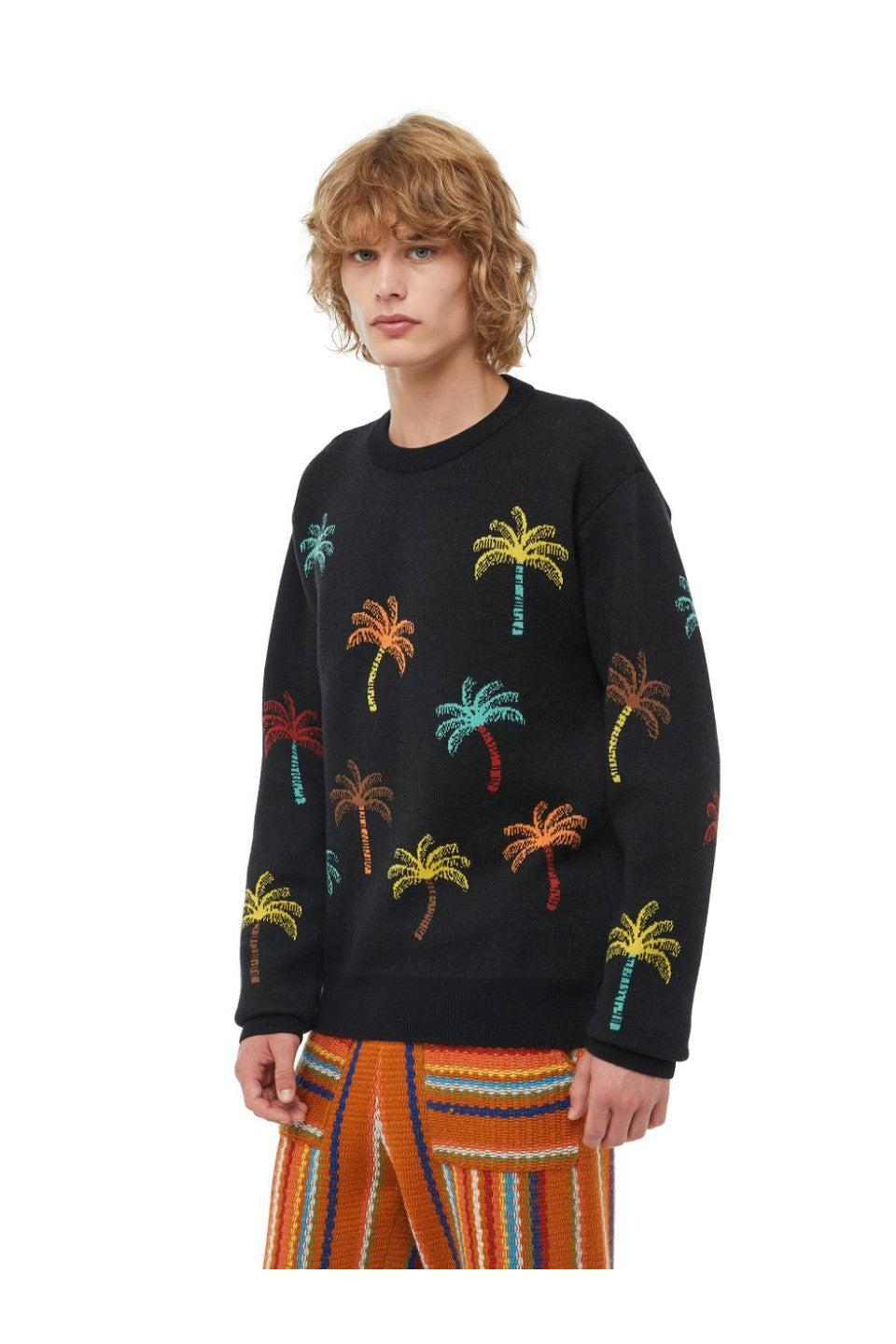 ALANUI-KNIT SWEATSHIRT PALM-NOWALL