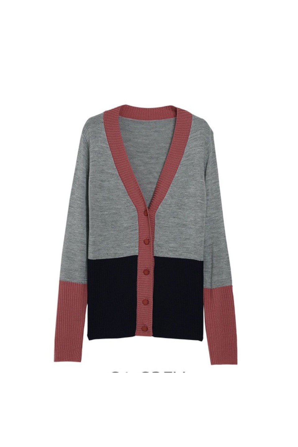 MICALLE MICALLE-Knitted Cardigan-NOWALL