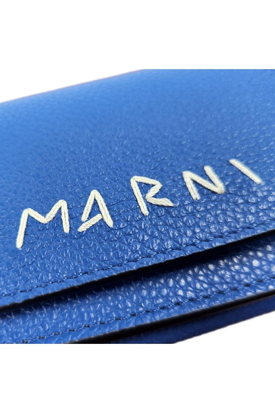 MARNI-LEATHER BIFOLD MINI WALLET-NOWALL