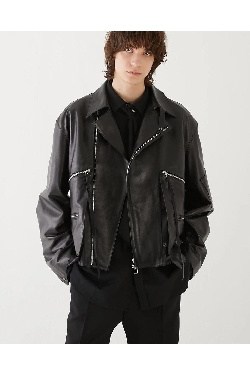 Tamme-LEATHER MK3 JACKET BLACK-NOWALL