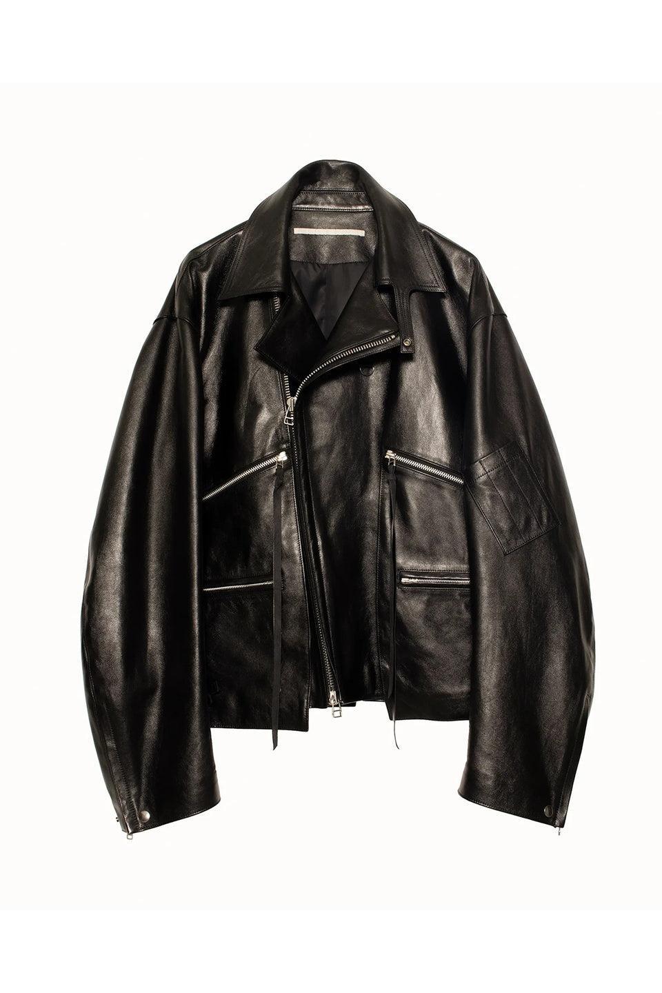 Tamme-LEATHER MK3 JACKET BLACK-NOWALL