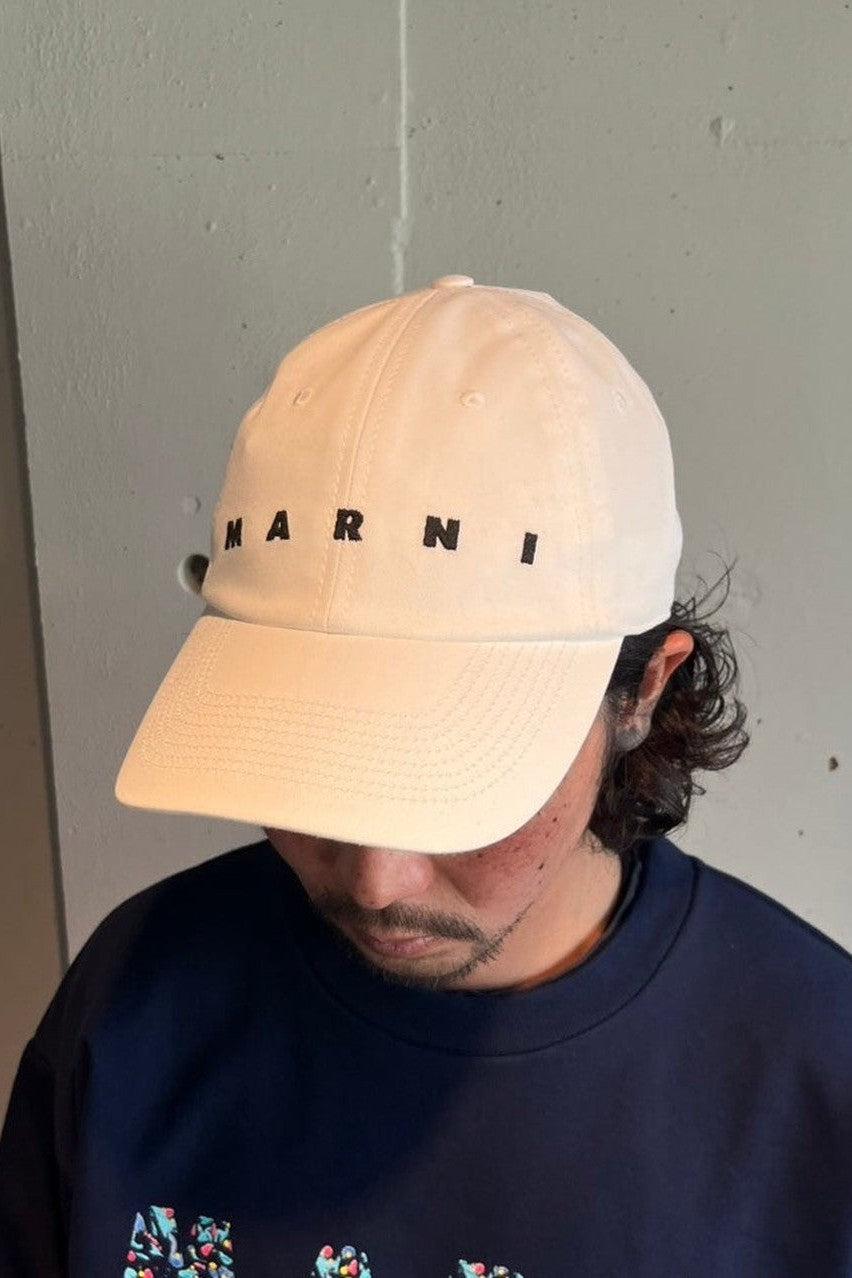 MARNI-LOGO CAP-NOWALL