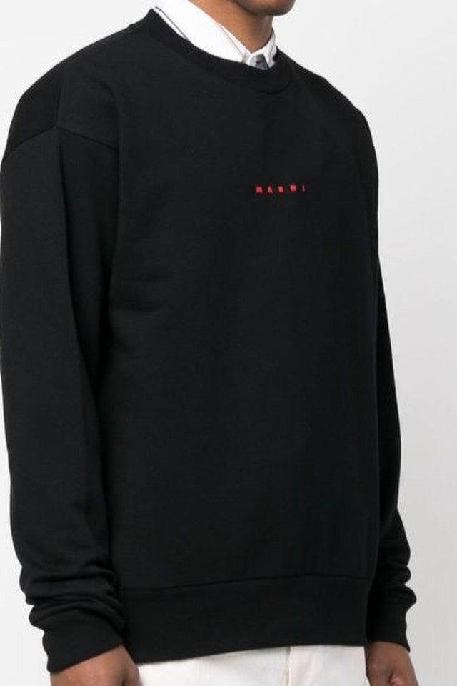 MARNI-LOGO CREW NECK SWEAT-NOWALL