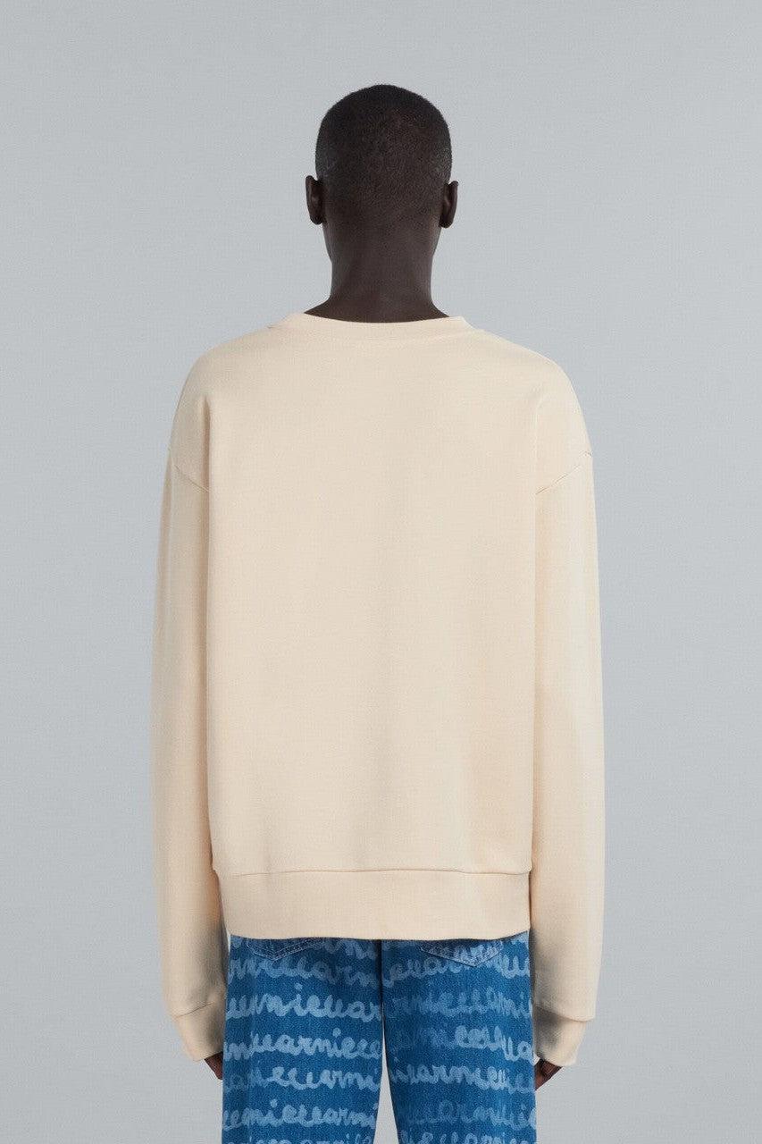 MARNI-LOGO CREW NECK SWEAT-NOWALL