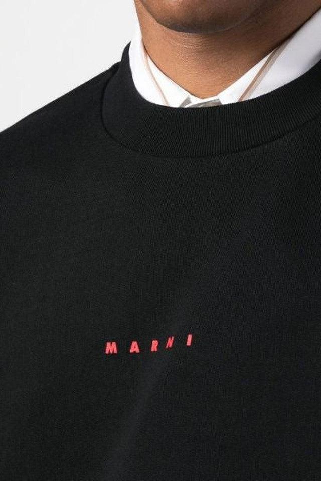 MARNI-LOGO CREW NECK SWEAT-NOWALL