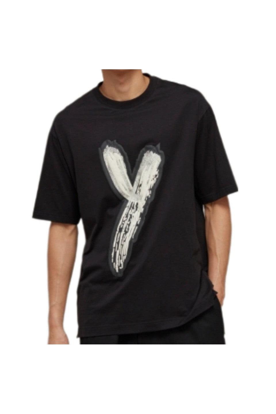 Y-3-LOGO GRAPHIC TEE-NOWALL