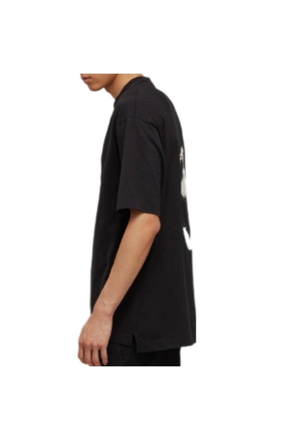 Y-3-LOGO GRAPHIC TEE-NOWALL