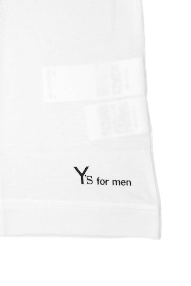 Y's for men-LOGO PRINT LONG SLEEVE T-SHIRTS-NOWALL