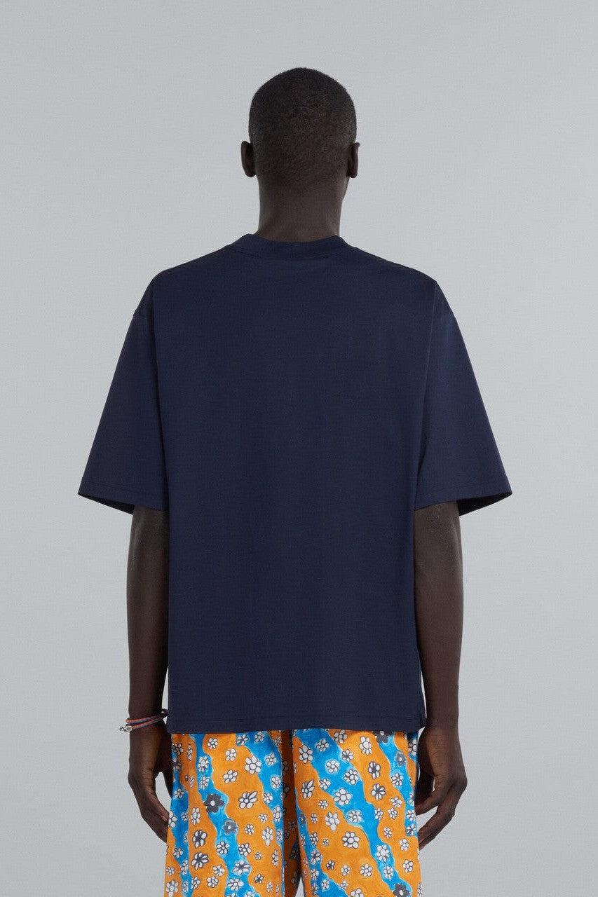 MARNI-LOGO TEE/MARNI LOGO ORGANIC COTTON JERSEY-NOWALL