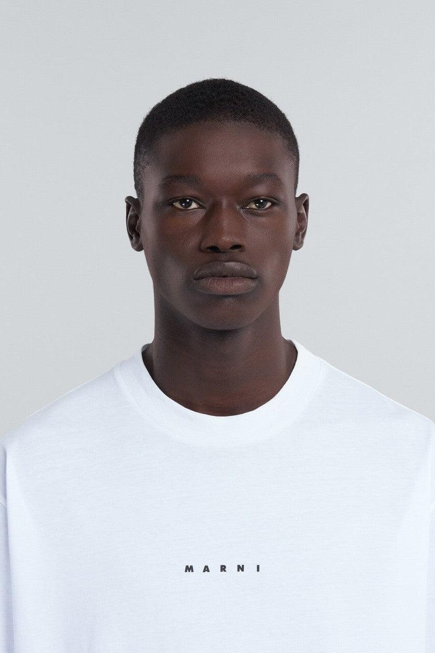 MARNI-LOGO TEE/MARNI LOGO ORGANIC COTTON JERSEY-NOWALL