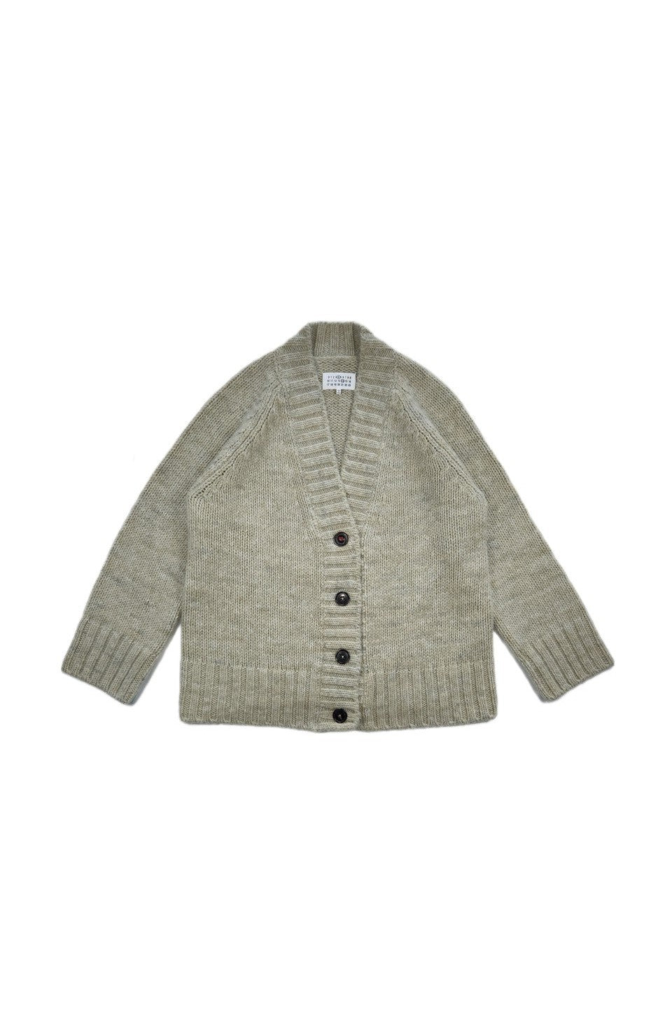 Maison Margiela-LOW GAUGE KNIT CARDIGAN-NOWALL