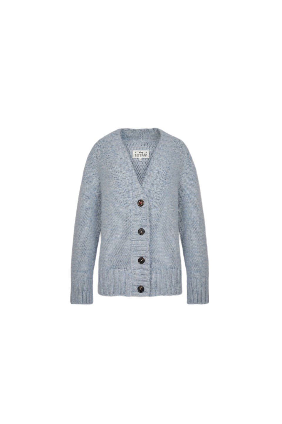 Maison Margiela-LOW GAUGE KNIT CARDIGAN-NOWALL