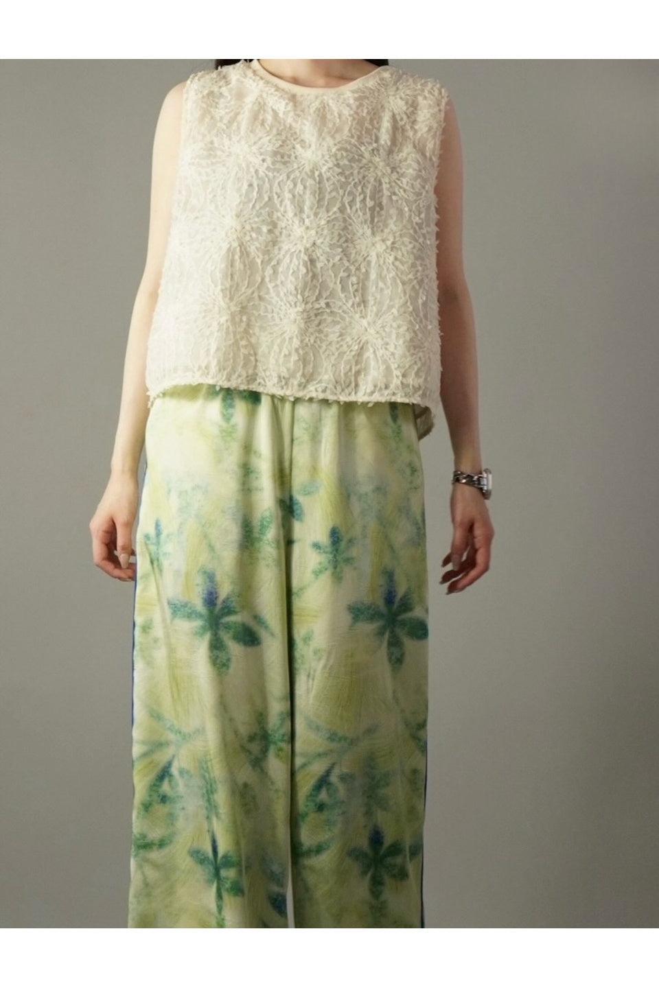 MICALLE MICALLE-Lace Cropped Top-NOWALL