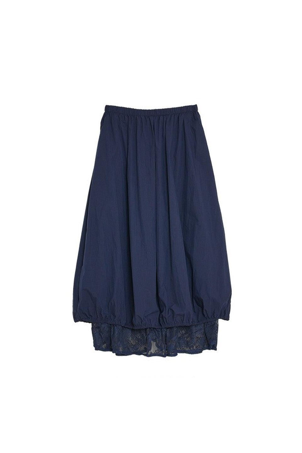 MICALLE MICALLE-Lace Layered Skirt-NOWALL