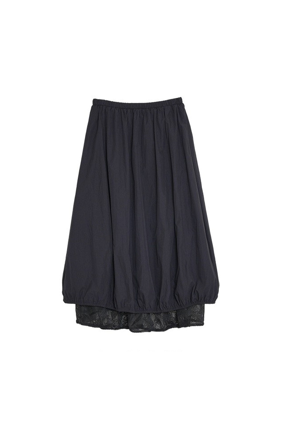MICALLE MICALLE-Lace Layered Skirt-NOWALL