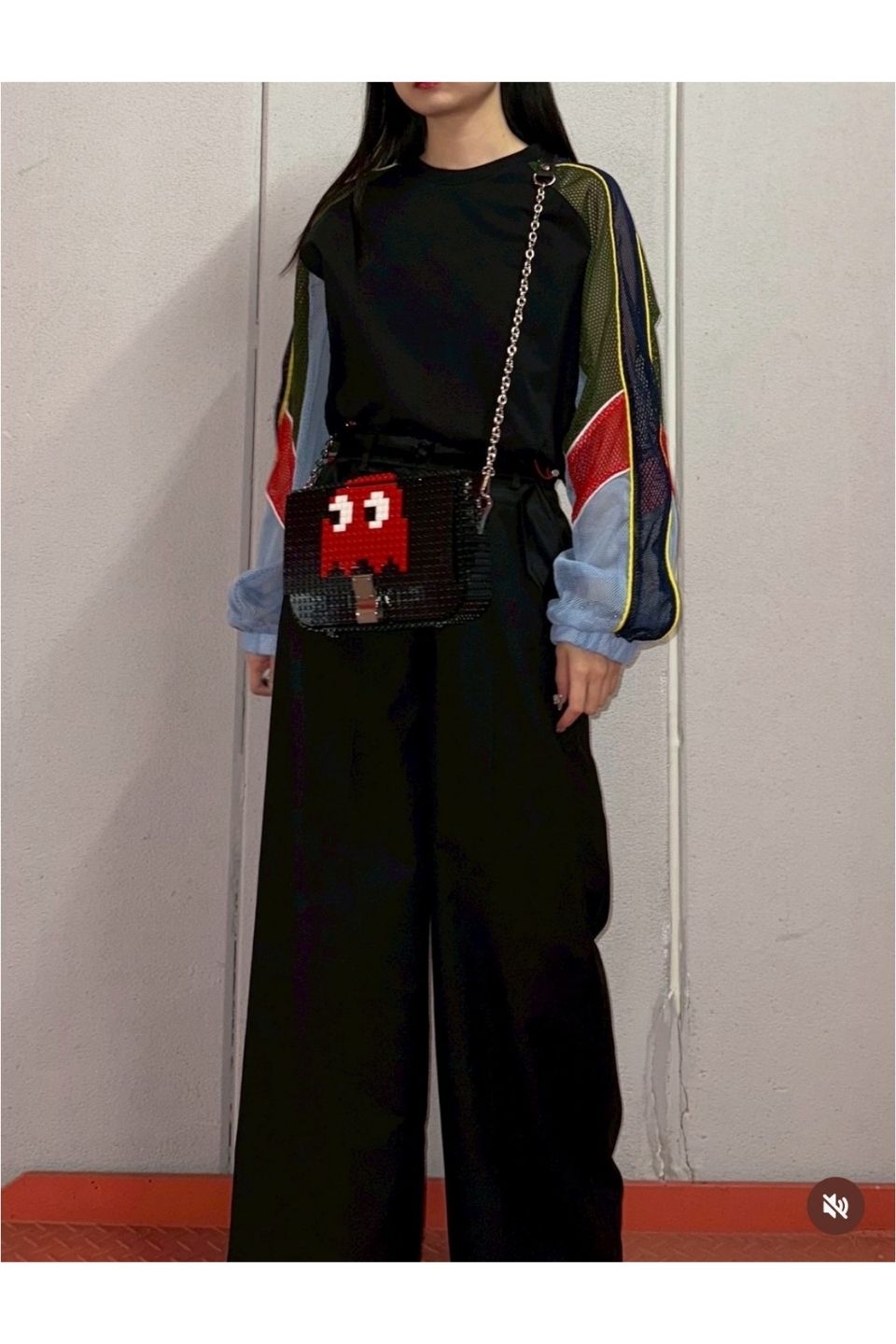 MICALLE MICALLE-Long Sleeve Mesh Docking Trainer-NOWALL