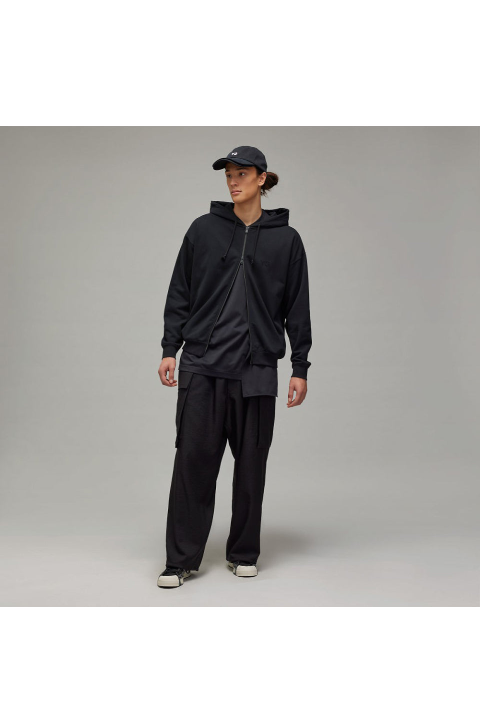 Y-3-M FT Zip Hoodie-NOWALL