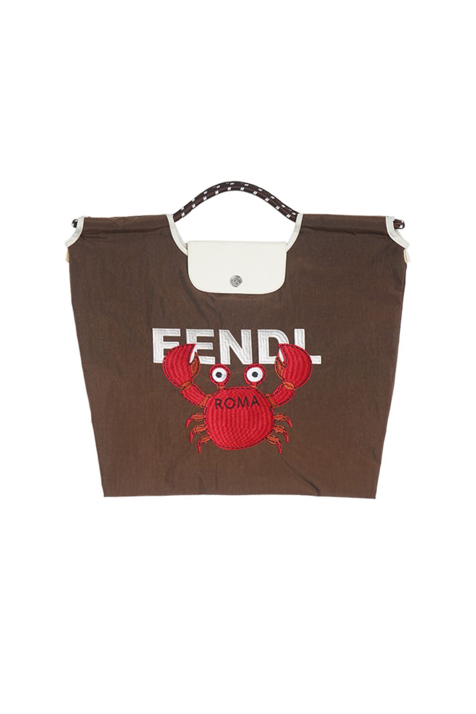 CRAB MOTIF FLAP BAG