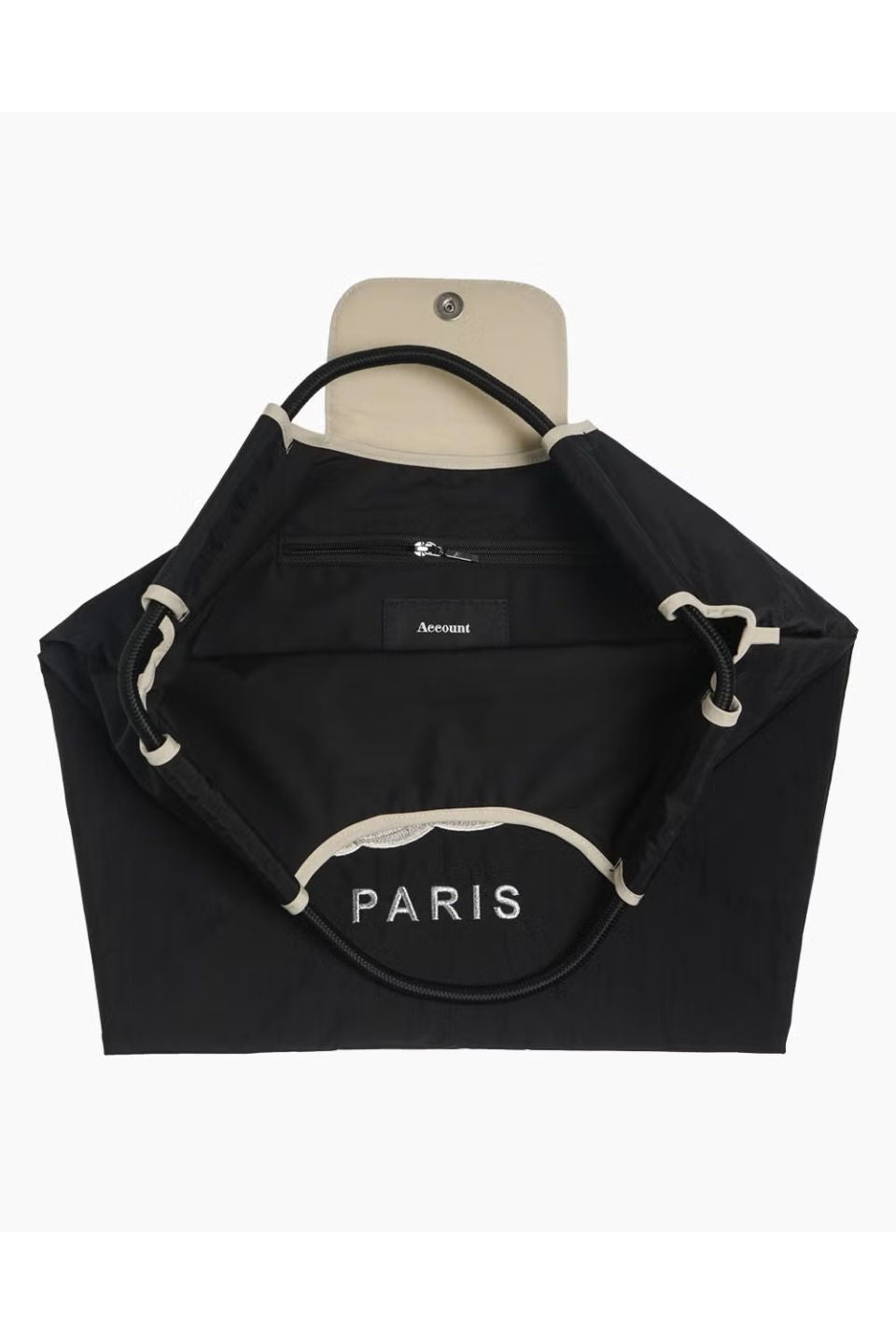 SPIRAL SHELL MOTIF FLAP BAG