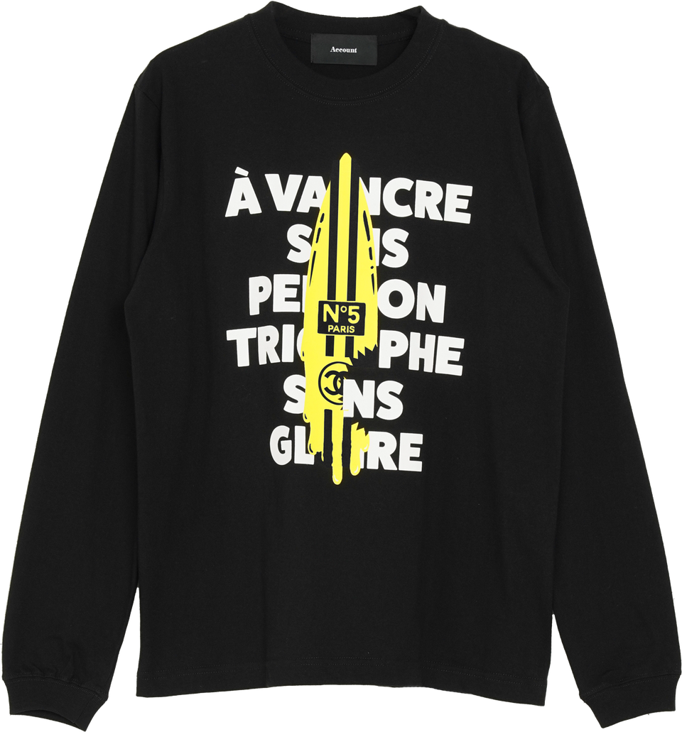 MICALLE MICALLE-Parody L/S T-shirts-NOWALL