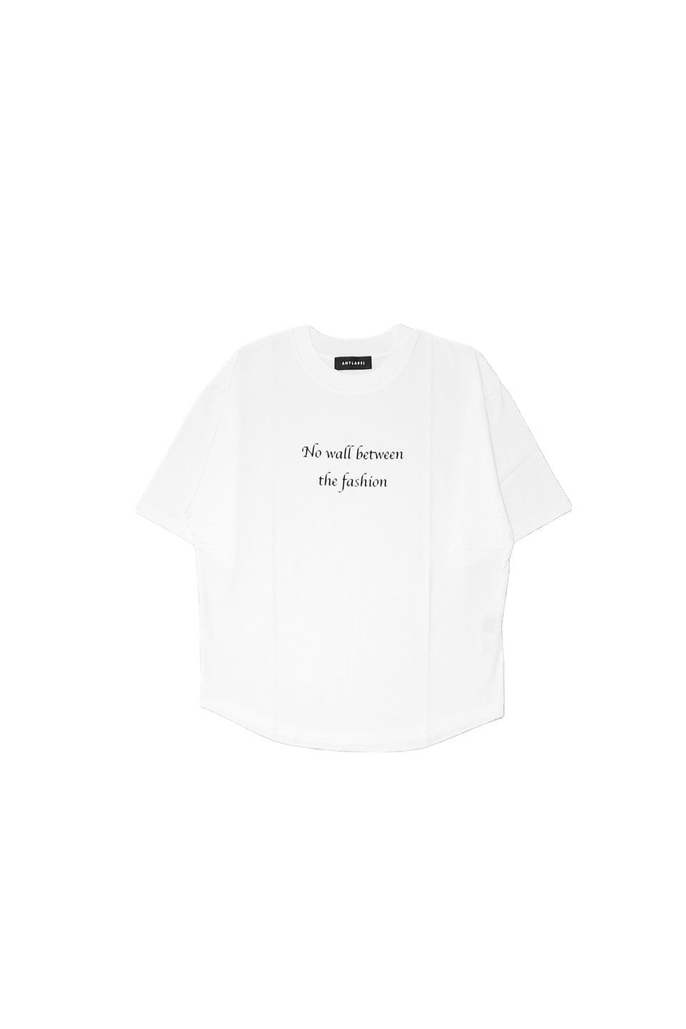 ANYLABEL-MESSAGE OVERSIZED T-SHIRT-NOWALL