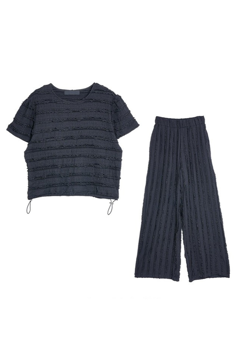 Wrinkle Fringe Wide Set Up