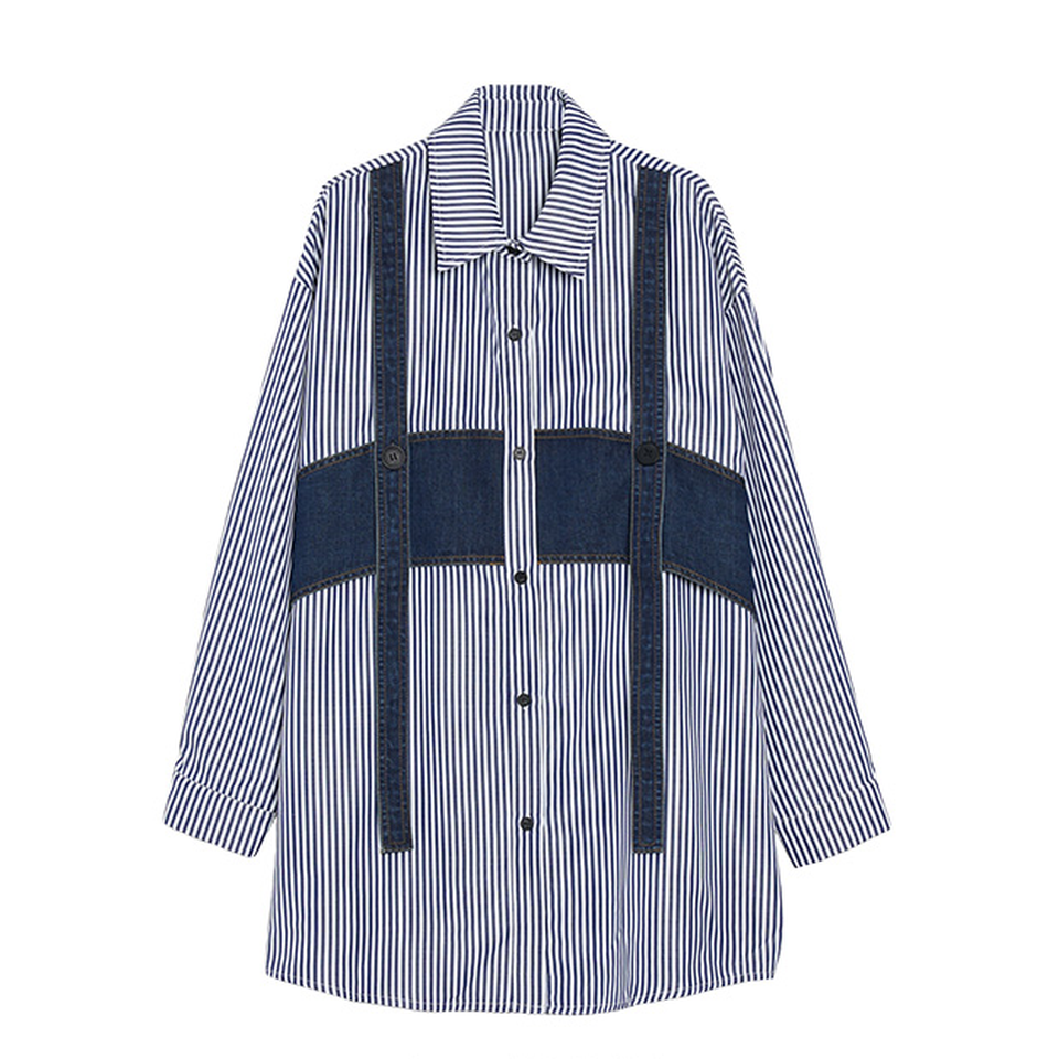 MICALLE MICALLE-L/S oversized shirts-NOWALL