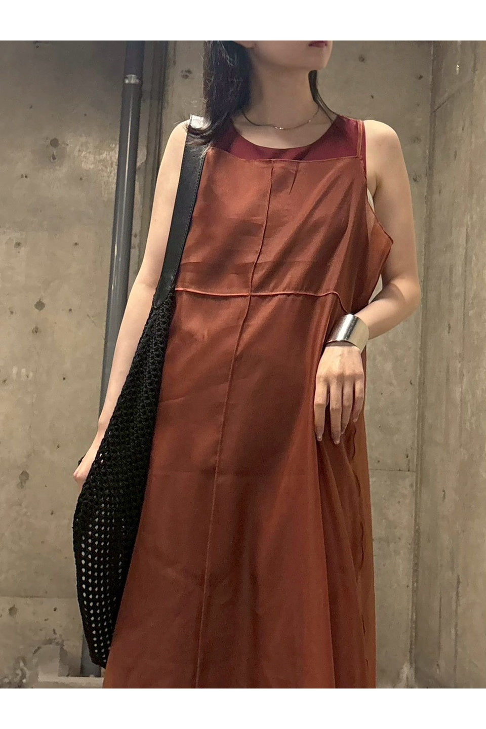2WAY Sheer Layered Dress