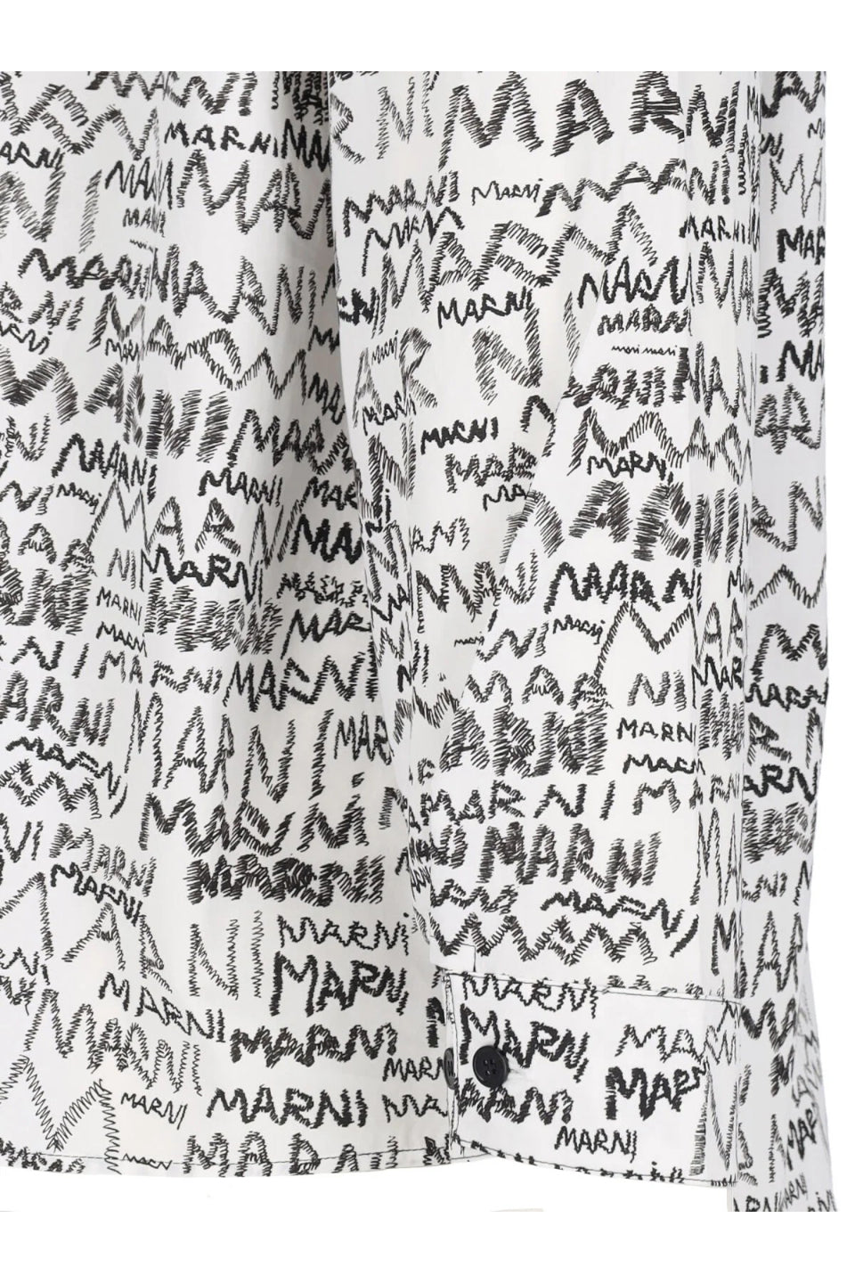 MARIN-Marni Logo All Over Long Sleeved Shirt-NOWALL