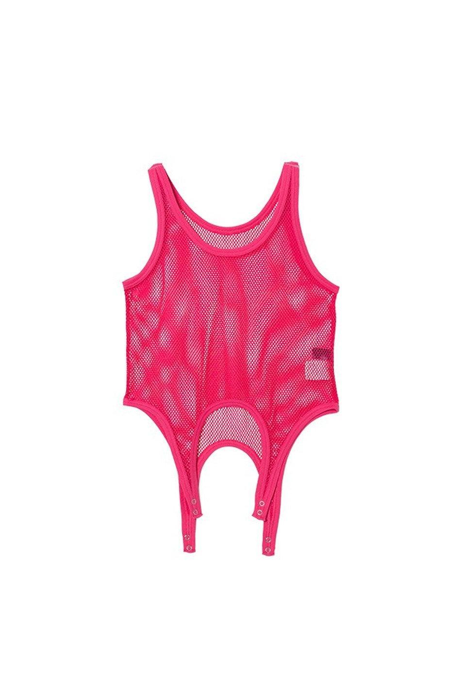 MICALLE MICALLE-Mesh Bodysuit-NOWALL