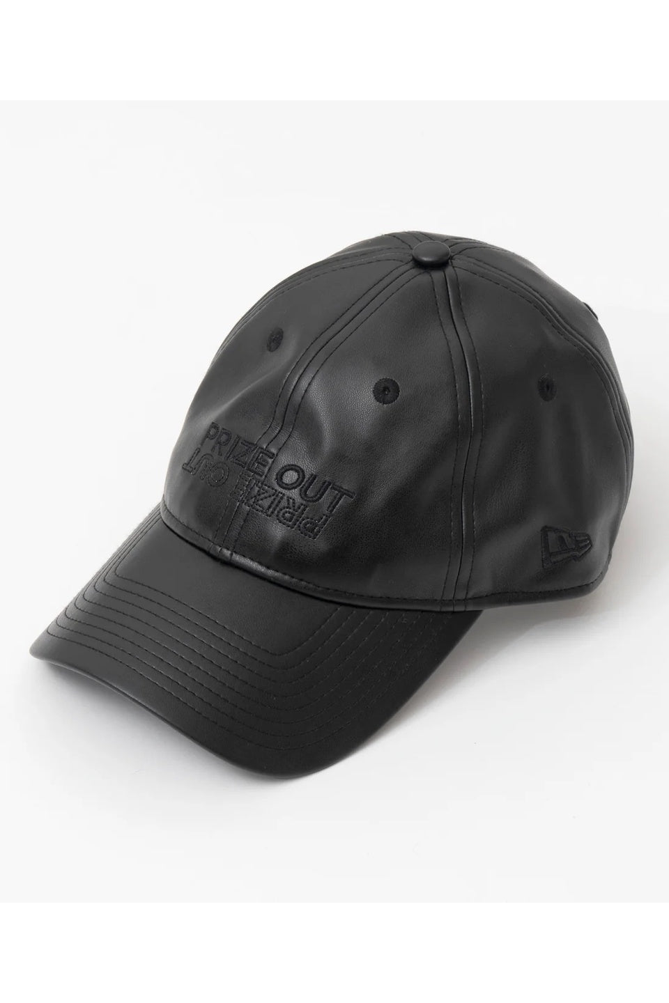 MAISON SPECIAL-NEW ERA Collaboration PRIZE OUT Logo Vegan Leather Cap-NOWALL