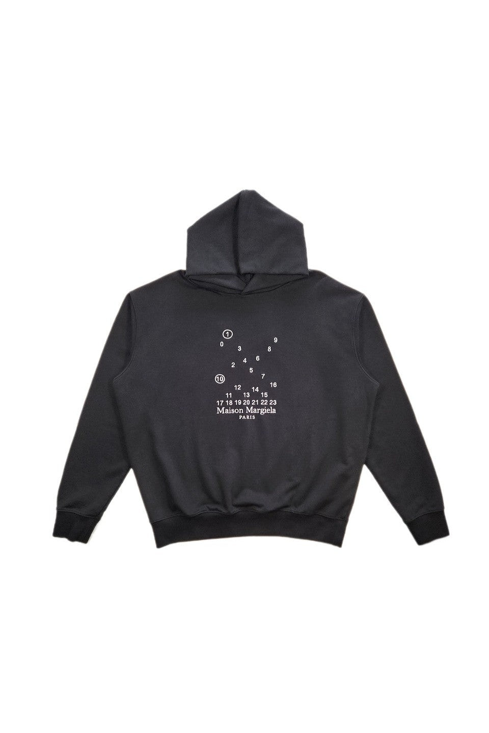 Maison Margiela-NUMBERING LOGO HOODIE-NOWALL